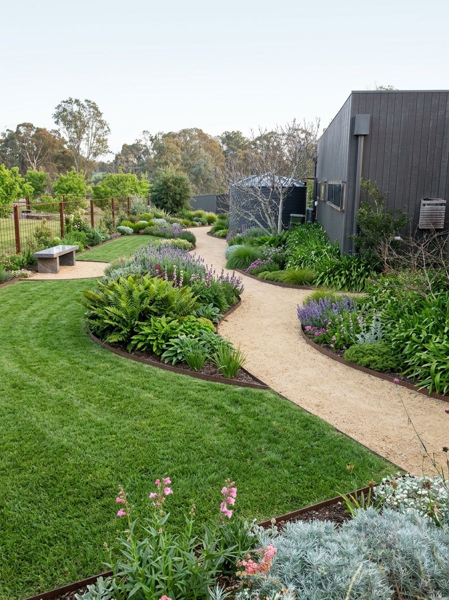 Landscaping, after: Lush Lawn